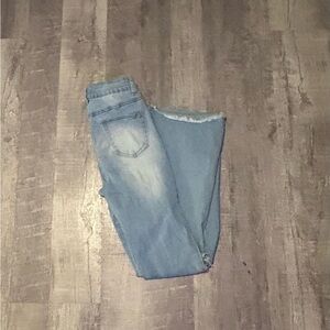 Light Blue Flare Women's Jeans